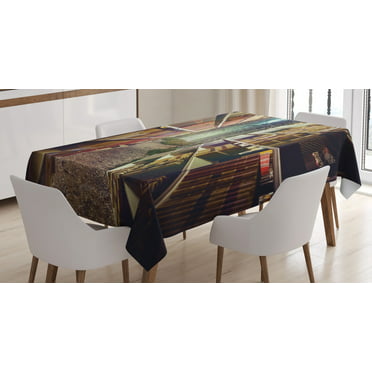 Tablecloth Medium Blanket 85x85 cm Squirrel with Nut Great Print Motif Autumn